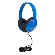 Egghead Heavy-Duty Kids' Headphones with Padded Ear Cups and 6' Cord, Adjustable Tangle-Free Plastic