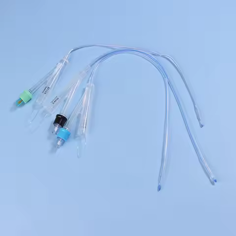 1Pc Urinary Catheter Medical Disposable Silicone 2 Way Silicone Foley Balloon For Incontinence Child