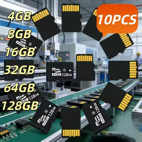 10PCS TF Card Class10 128GB 256GB cartao de memoria 32GB 64GB 16G SD Card 8G 4GB 2GB Flash Memory Ca