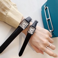 Hot Style High-End Tank Watch Square Dial Quartz Female Student Roman Scale Watch Simple Fashion Cou