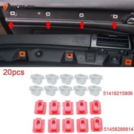 20Pcs Car Interior Trim Clips for BMW E46 E90 E91 E92 E93 Dashboard Repair Parts