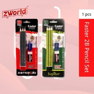 Faster 2B Pencil Set 9600 X6 / 9800 X6