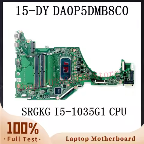 DA0P5DMB8C0 With SRGKG I5-1035G1 CPU High Quality Mainboard For HP 15-DY 15T-DY 15S-FQ Laptop Mother
