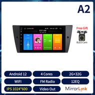 Acodo Android12 9นิ้ว2DINวิทยุติดรถยนต์สำหรับBMW 3Series E90รถเครื่องเล่นวิดีโอระบบนำทางGPS CarPlay 