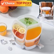 5.2L Rotatable Water Dispenser Jug | 360° Hot Cold Water Container Large Capacity Water Tank