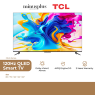 TCL AMD FreeSync Virtual:X HDR10+ Dolby Vision & Atmos QLED Smart TV (50-85") - C645 Series