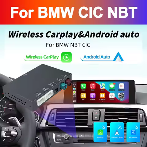 Wireless CarPlay Android For BMW NBT CIC System For BMW 1 2 3 4 5 6 7 Series X1 X3 X4 X5 X6 MINI F56