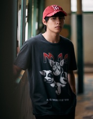 [MOO 7/23] Dynasty MOO Band T-Shirt เสื้อยืดผู้ชาย แขนสั้น คอกลม พิมพ์ลายกราฟิก MOO