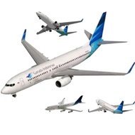 Mainan BESAR Pesawat Terbang Garuda Indonesia Citilink Batik AIr Lion AIr Besar / Mainan Miniatur Pe