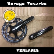 Gir Gear Crank Sepeda Balap 2 Speed 53T 39T Alloy Avand Sepeda MTB BMX SELI