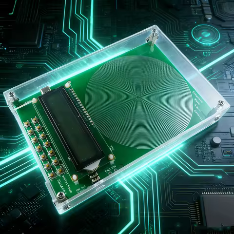 Acrylic Shell 7.83Hz Schumann Resonance Generator 0.01Hz-100kHz Pulse Sine Wave 3.5mm Audio Output F