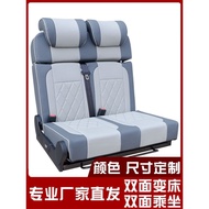 Modified RV Camping Car Camping Car Business Vehicle Foldable Seat Change Card Seat Fushun Flat Bed 