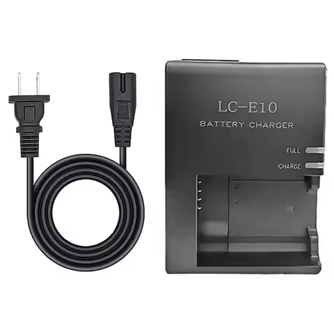 LC-E10 E10C E10E Battery Charger Fast Charging for Canon LP-E10 Battery Rebel T3 T5 T6 T7 Kiss X50 X