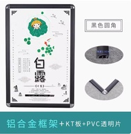 A2 Aluminium  Poster Frame Wall Hanging Mouting Core Advertising Frame