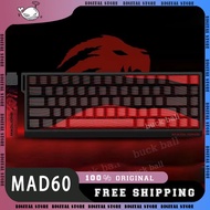 MADLIONS Mad60 Mad68 HE Mechanical Keyboard Magnetic Switch Madcatz Mad60he Wired Game Keyboard Rapi