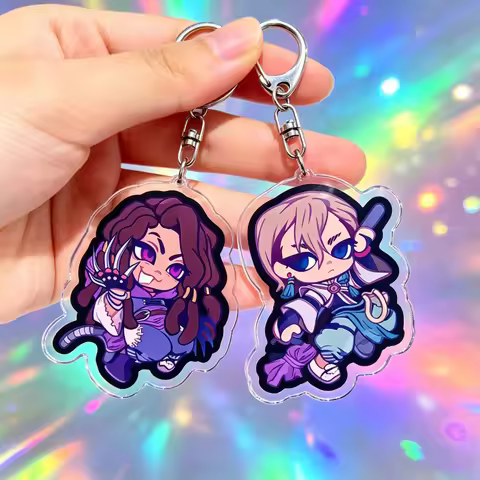 GACHIAKUTA Keychain Accessories Bag Anime Keyrings Jewelry Manga Fans Gifts