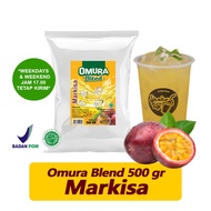 OMURA POWDER Bubuk Minuman Mix Gula Rasa Markisa Instant Powder Drink Omura Blend 500 Gr