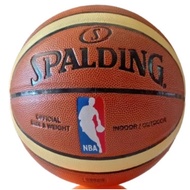 Leather Spalding Basketball Leather Spalding Basketball/ Size 7