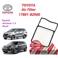 TOYOTA Air Filter 17801-BZ060-Toyota Avanaza 1.5 (2006-2015) / Rush