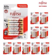(SG STOCKS) FUJITSU PREMIUM Alkaline batteries AA size 4pcs pack (10packs) Bundle