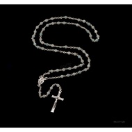 Amazonite Stone Rosary 4mm Catholic Devotion