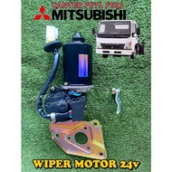 CANTER MITSUBISHI FUSO FE71 FE83 CABIN WIPER MOTOR 24V WITH BRACKET SET NEW PARTS QUALITY BRAND TAIW