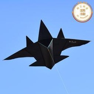 新款風箏大全飛機風箏2023新款風箏成人兒童卡通黑戰鬥機高檔大型