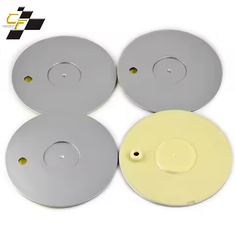 CFPerformance 4pcs 157mm/6.18" OD Car Wheel Hub Cap For O.Z. Turbo Rim Wheel Hub Cap Rim Cover Auto 