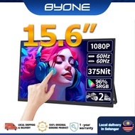 BYONE 15.6" Portable  Monitor Touch Screen 1920x1080p Touch Gaming Screen For Switch XBOX PS4 PS5 Ph