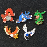 Pokémon Pokémon Pokemon Metal Badge Pokemon Badge Schoolbag Decoration Brooch pin #G7.14#