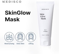 Medisco Skin Glow Mask 100 ml มาร์คบำรุงผิวหน้าหลังทำ BB Glow Treatment แบบลอกออก ช่วยให้ผิวดูโกลวเง