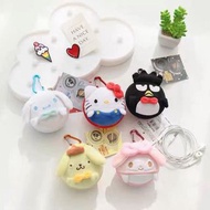 xo 耳機袋 收納包 掛件 掛飾 玉桂狗 肉桂狗 hello kitty 散紙包 首飾盒 布甸狗 布丁狗 melody