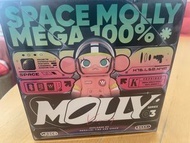 Popmart 泡泡瑪特 space Molly 3 Mega 💯 %