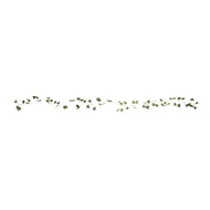 2M 6.6 Feet Artificial Ivy Fake Foliage Leaf Flowers Plants Garland Garden Decoration 2M ( leaf)