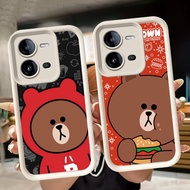 Soft Casing for VIVO Y33 Y200 Y51A Y51 Y51S V25 V23E V25E V50 V23 Y53s Y75 Y31 5G V50 Lite White Q9 