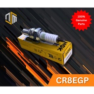 NGK G POWER SPARK PLUG 100% ORIGINAL - CR8EGP Y15ZR/Y16ZR/FZ150I/Belang/CBR 150R/Nouvo LC/FX125/150/