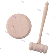 MARIER Gavel, Handcrafted Wooden Gavel Judge Hammer and Gravel Gavel and Block Set, Lawyer Gifts Woo