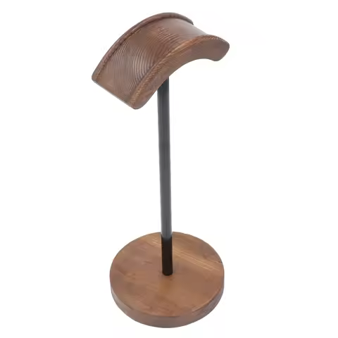 Headphone Stand Walnut Wood Metal Gaming Headset Holder Display Rack for ATH for Senheiser for AKG f