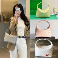 [** Original Leather] Bv New Style Wallace Wallace Lunch Box Bag Shoulder Lunch Bag Woven Hobo Under