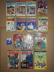 龍珠 Dragon Ball Super 模型狂四郎 足球小將 Cateye 貓眼 筋肉人 重戰機 Power Stone A-Club A Club Gundam SD 俱樂部漫畫 特集 攻略本 絕