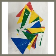 ☸ ✻ ▦ MAKAPAL** Local made** 10 Meters Assorted Color Fiesta Flag Banderitas / Fiesta Banderitas