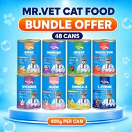 Mr. Vet Canned Wet Cat Food 400g 24s
