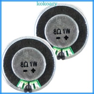 KOK 28mm Speakers Full Frequency Loudspeakers 8Ohm 1W Performances or Multimedia and Auditory Speake