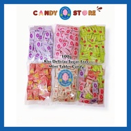 REPACKING【100g】Kiss Delicias Sugar Free Mint Tablet Candy HALAL