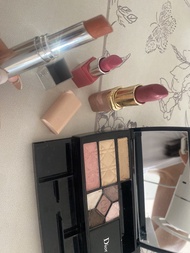 Dior 眼影胭脂盤 + Dior /clinique/Loreal  唇膏