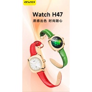 Awei H47 Smart Watch For Women, 1.19-inch AMOLED 390*390 Display, Bluetooth Calling, Custom Wallpape