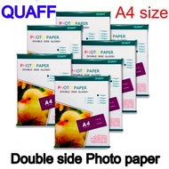 Double side photo paper A4 120/140/160/200/220/250/300 Gsm 50 Sheets QUAFF Brand