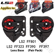 【2025NEW】Original LS2 Helmet FF801 FF323 FF390 FF397 of521 Lens Base A Pair of LS2 Base Accessories