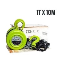 TAKLE CHAIN BLOCK R 1T X 10M pulley hoist pulley
