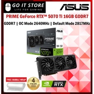 ASUS GeForce RTX5070 TI PRIME 16GB GDDR7 GRAPHICS CARD (PRIME-RTX5070TI-16G)